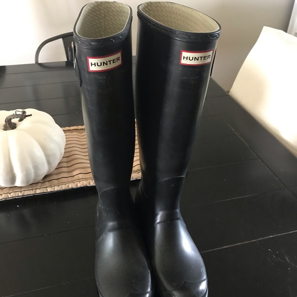 Hunter tall boots